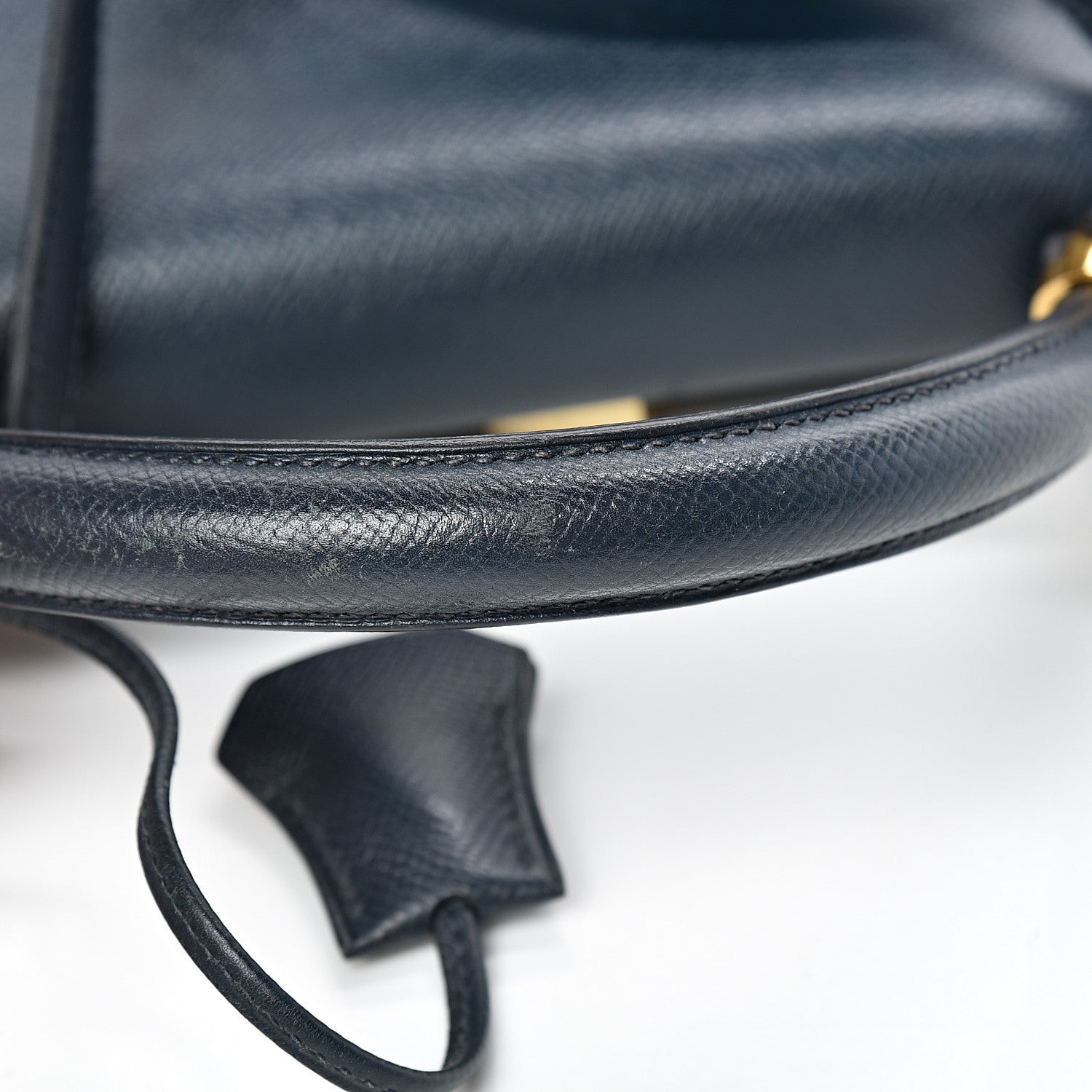 Hermes Courchevel Retourne Kelly 28 Bleu Marine 48 of 48
