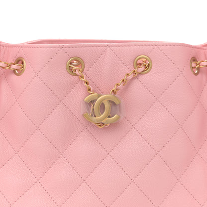 Chanel Caviar Quilted Small Chanel 25 Handbag Light Pink 8 of 11