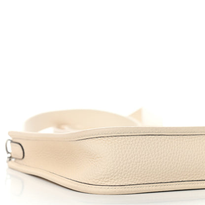Hermes Taurillon Clemence Amazone Evelyne TPM Nata Craie 9 of 12