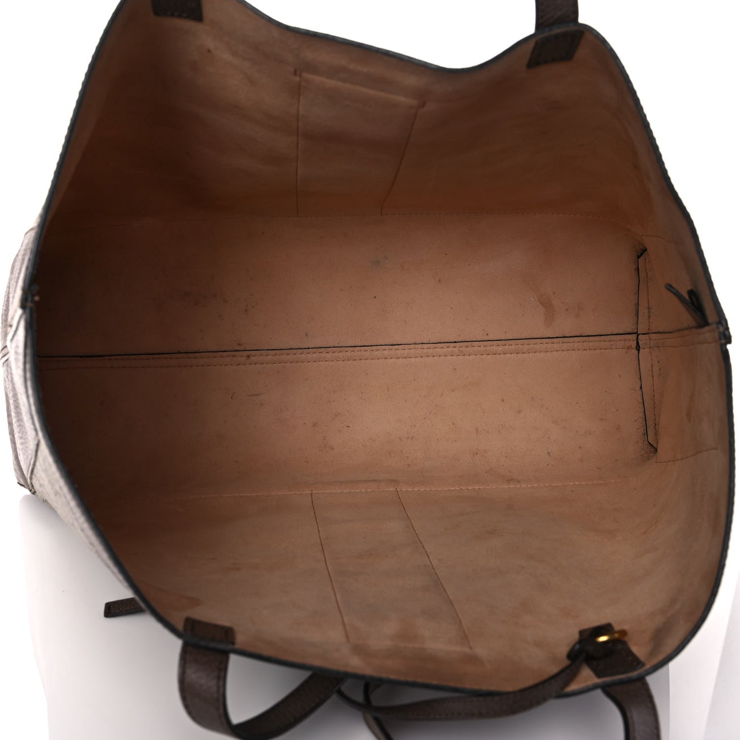 Gucci GG Supreme Monogram Web Large Ophidia Tote Brown 6 of 22