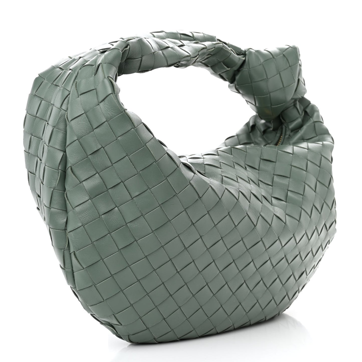 Nappa Intrecciato Teen Jodie Hobo Aloe