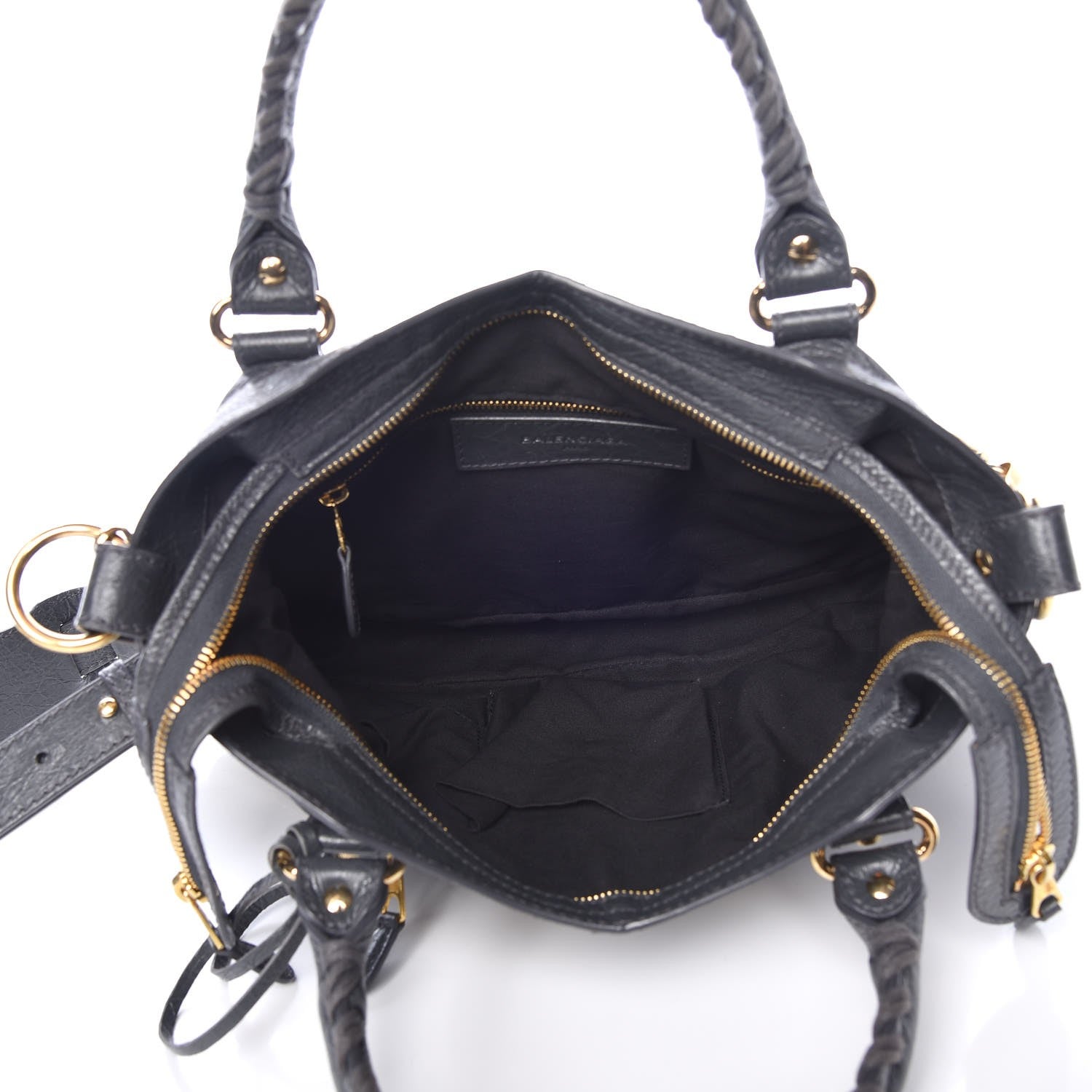 Balenciaga Agneau Giant 12 Gold Hardware Town Gris Fossile 5 of 7