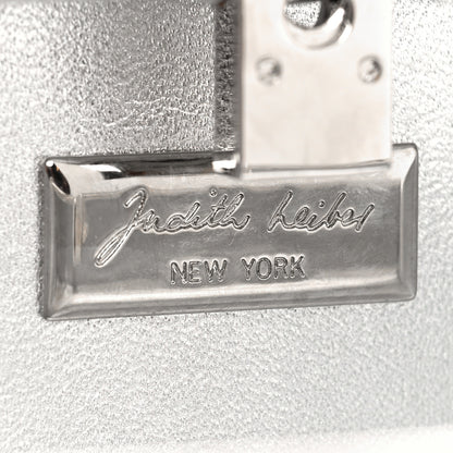 Judith Leiber Crystal Trim Satin Evening Bag Clutch Black 8 of 11