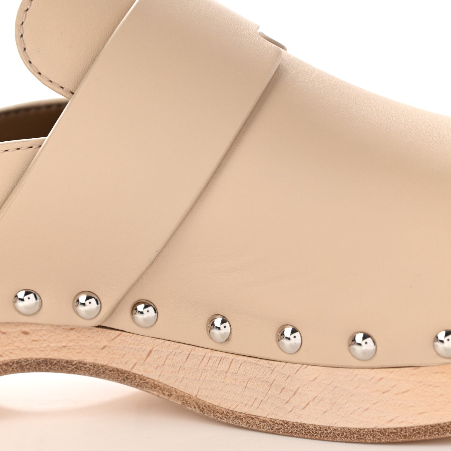 Hermes Calfskin Calya Mules 36 Hetre 13 of 14
