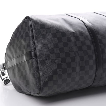 Louis Vuitton Damier Graphite Keepall Bandouliere 55 8 of 10