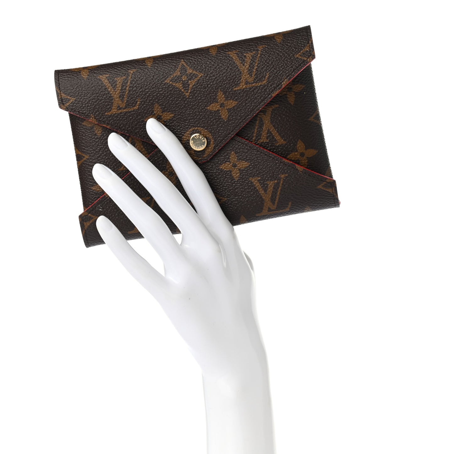 Monogram Medium Kirigami Pochette Insert Coquelicot