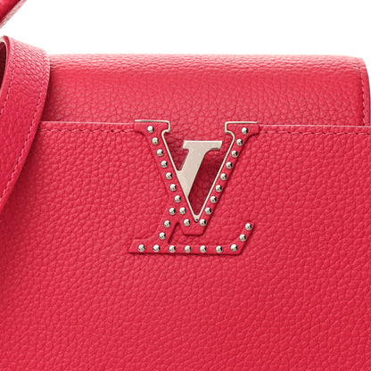 Louis Vuitton Taurillon Capucines Studs PM Bougainvillea 7 of 9