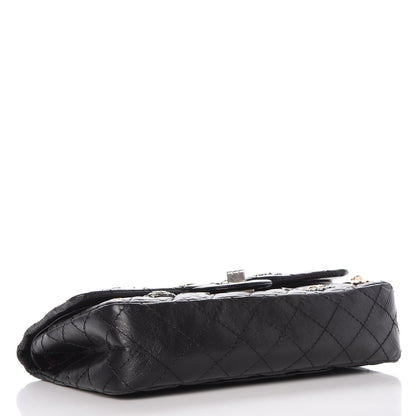 Chanel Aged Calfskin Lucky Charms 2.55 Reissue 225 Flap Black 4 of 11