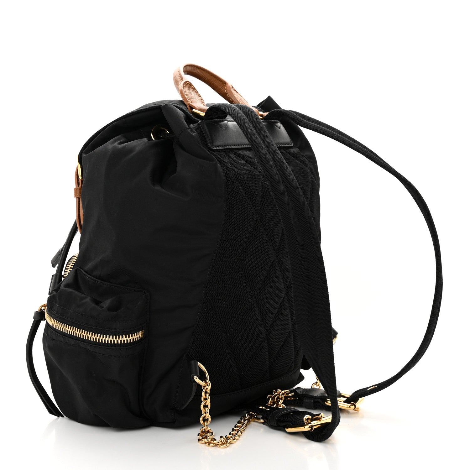 Burberry Nylon Large Rucksack Backpack Black 3 of 13