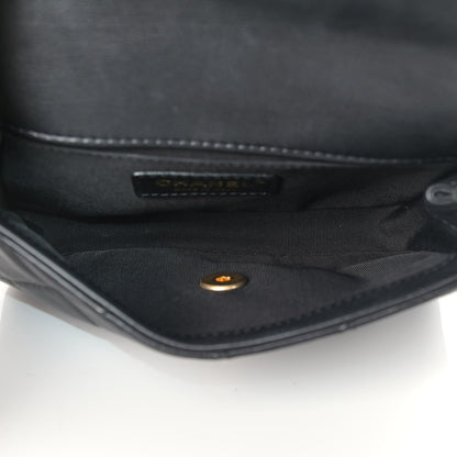 Chanel Calfskin Quilted Flap Waist Bag Black 5 of 15