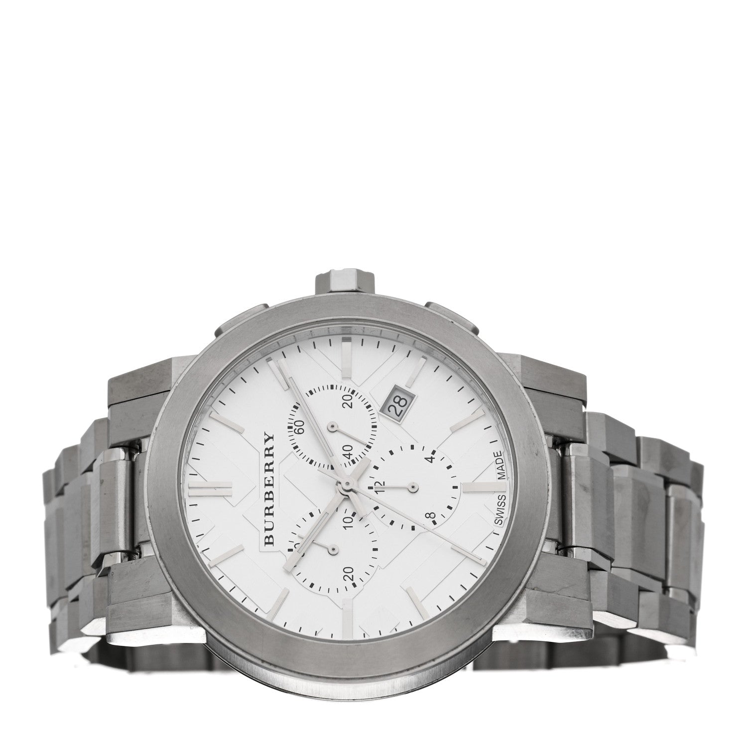 Burberry Stainless Steel 42mm Chronograph Quartz Watch BU9350 2 of 4
