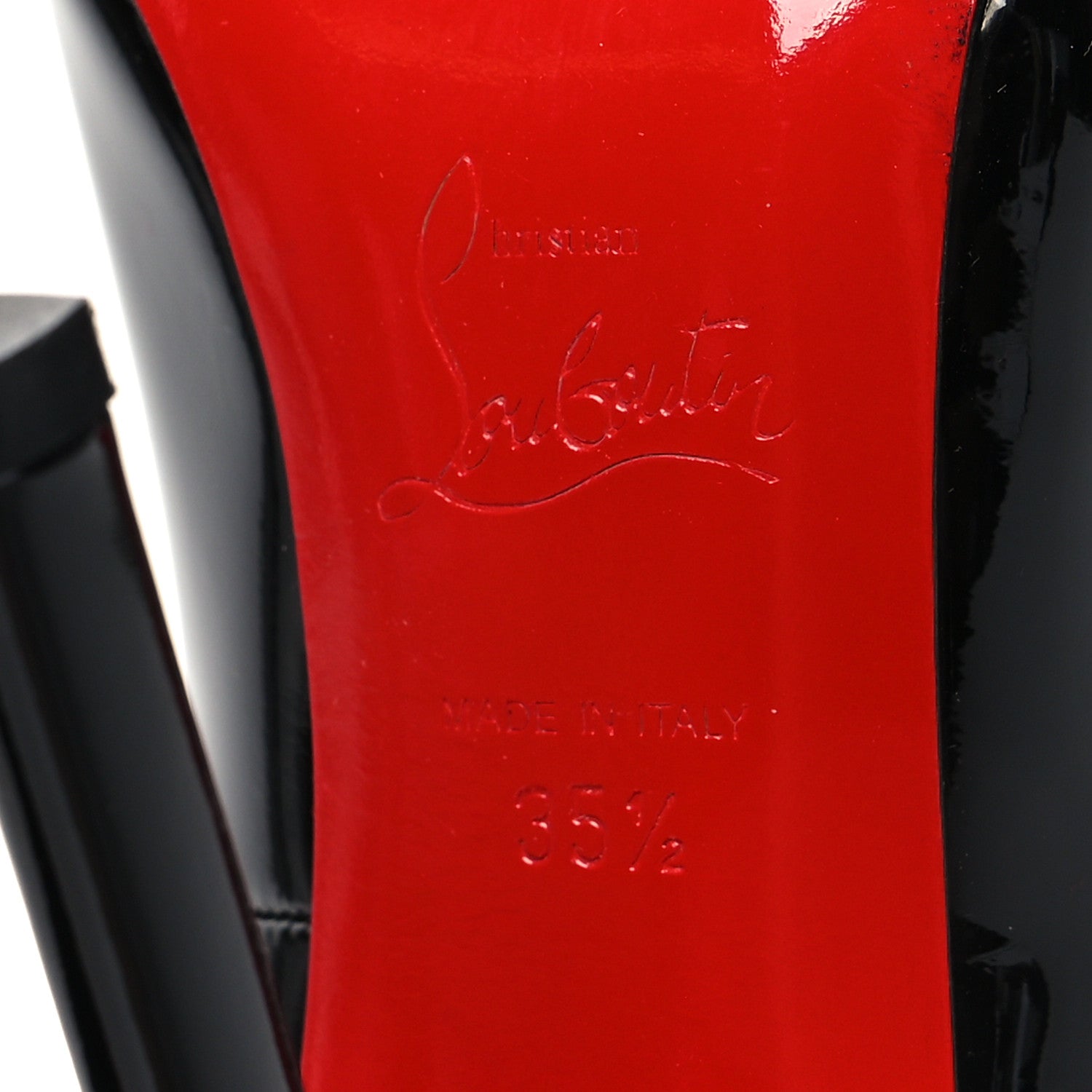 Christian Louboutin Patent Pigalle 120 Pumps 35.5 Black 6 of 8