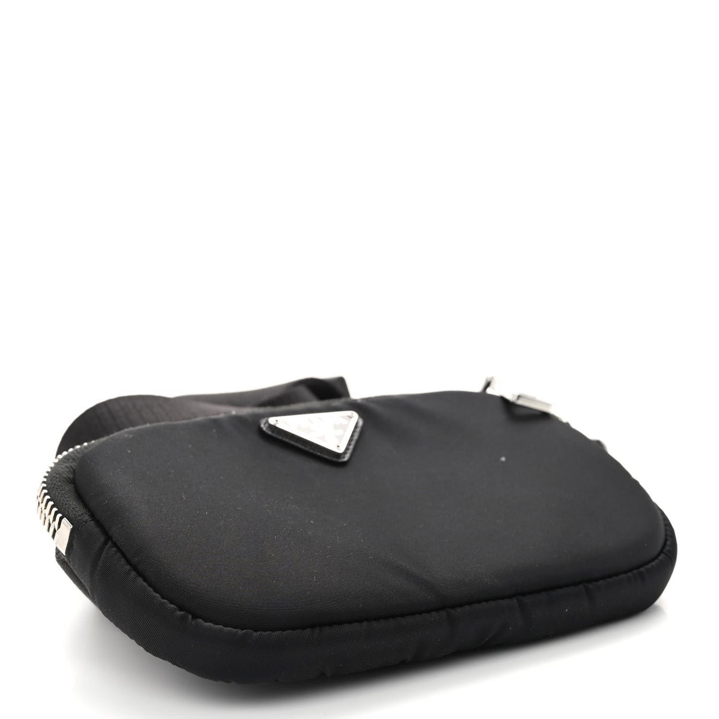 Nylon Saffiano Belt Bag Black