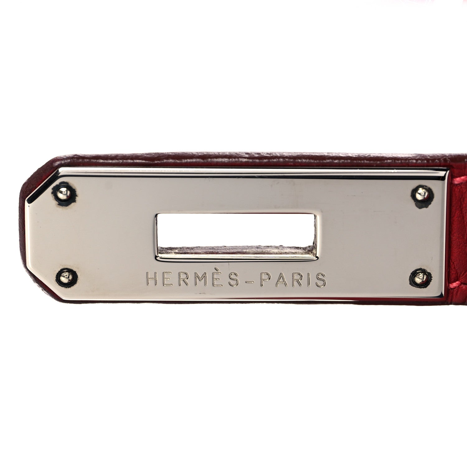 Hermes Taurillon Clemence Birkin 30 Rouge Vif 29 of 39