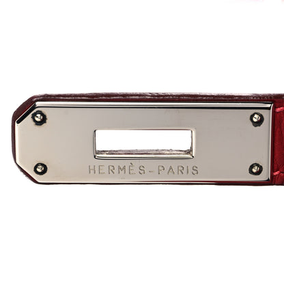 Hermes Taurillon Clemence Birkin 30 Rouge Vif 29 of 39