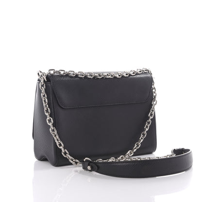 Louis Vuitton Epi Twist Shoulder Bag MM Black 3 of 9