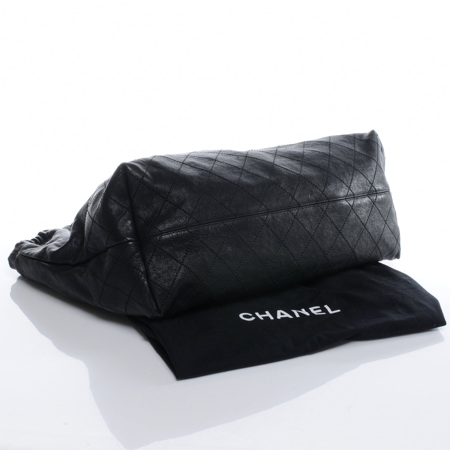 Calfskin Coco Cabas Black