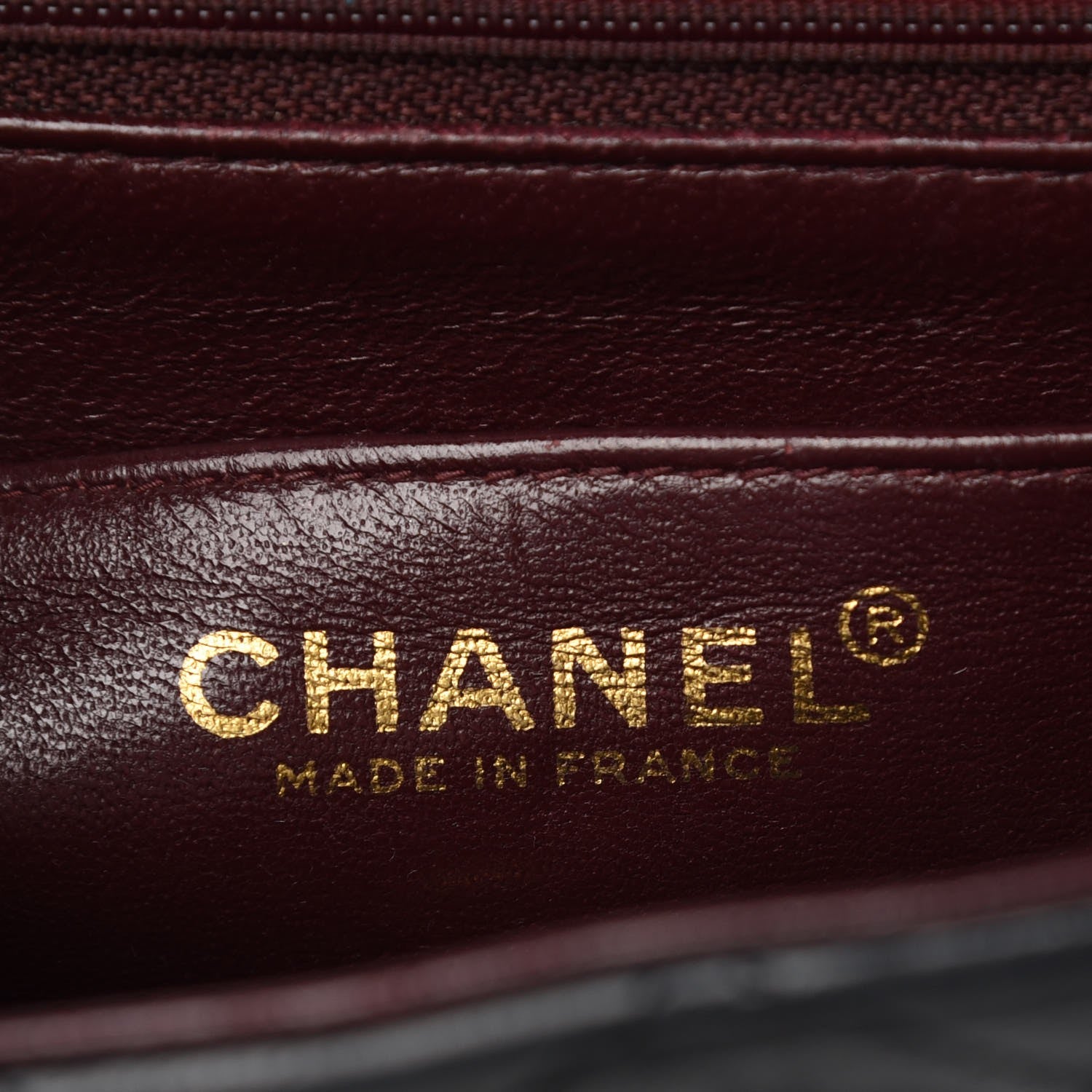 Chanel Lambskin Quilted Mini Square Flap Black 6 of 10