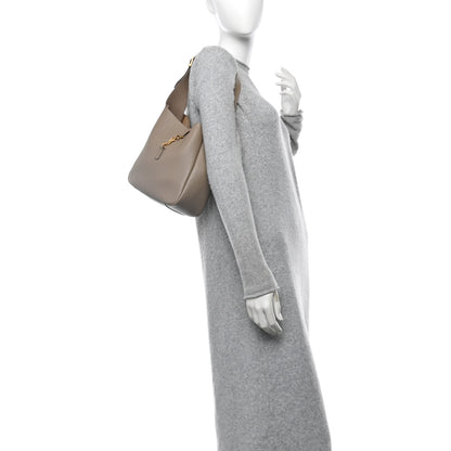 Saint Laurent Smooth Calfskin Small Le 5 A 7 Soft Hobo Dusty Grey 2 of 12