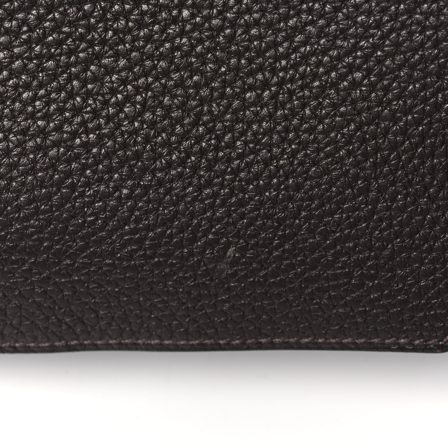 Hermes Taurillon Clemence Jypsiere 28 Chocolate 11 of 12
