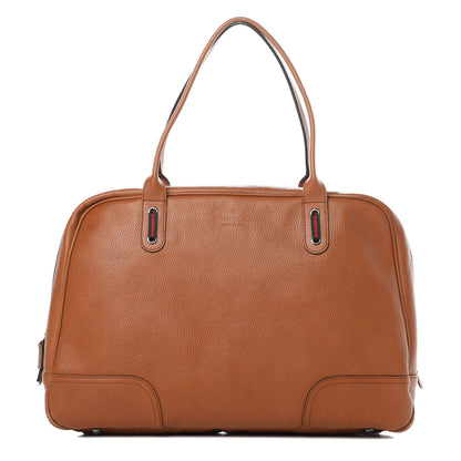 Gucci Grained Calfskin Large Princy Duffle Bag Light Brown 1 of 14