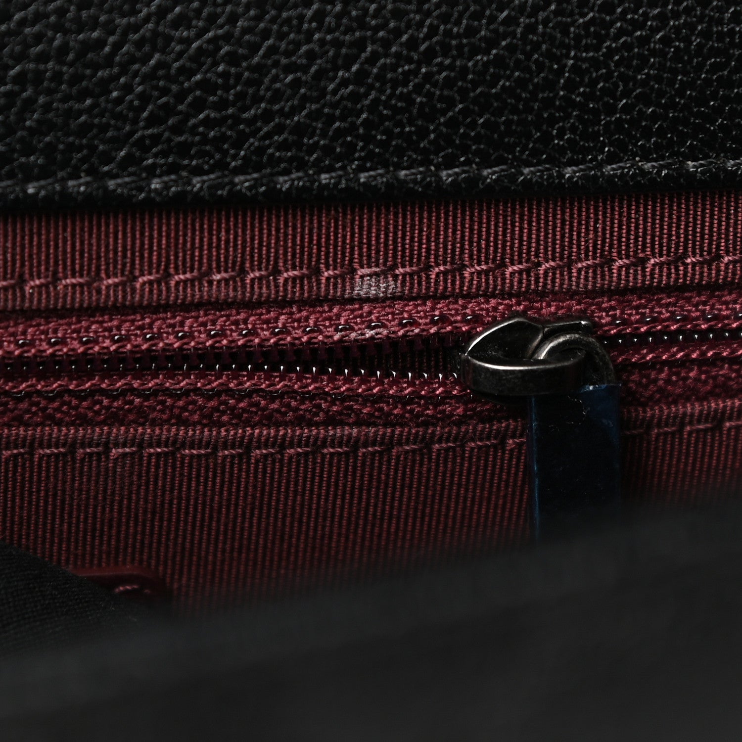 Chanel Goatskin Quilted Small CC University Top Handle Flap Black 9 of 9