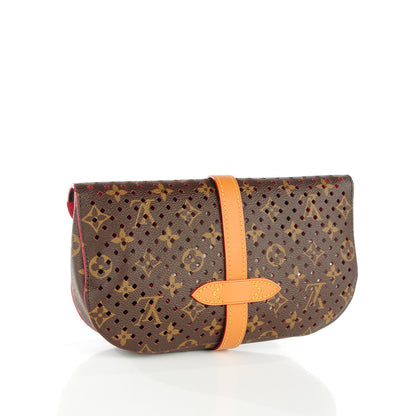 Louis Vuitton Monogram SC Flore Clutch Saumur Corail 5 of 16