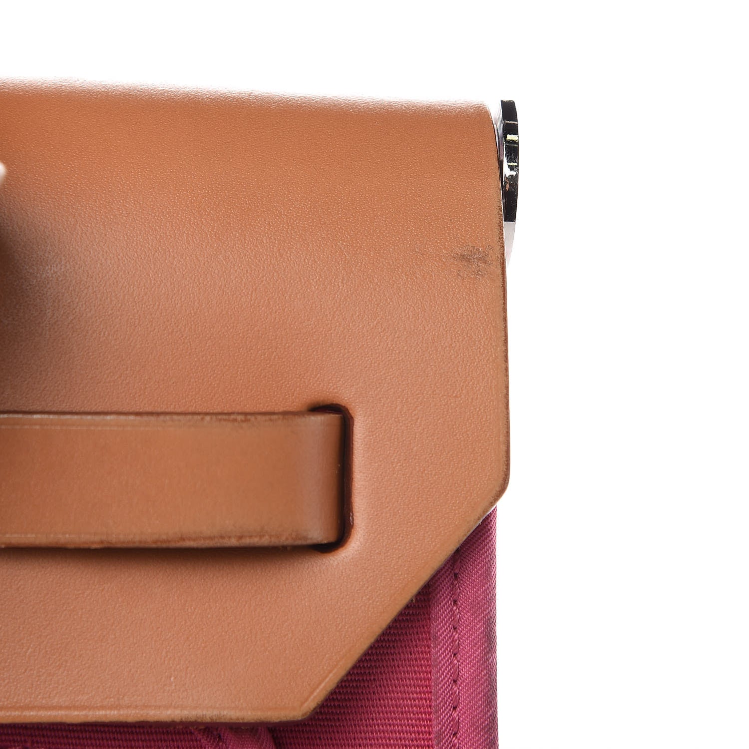 Hermes Vache Hunter Toile Herbag Zip 31 PM Rose Lipstick 9 of 18