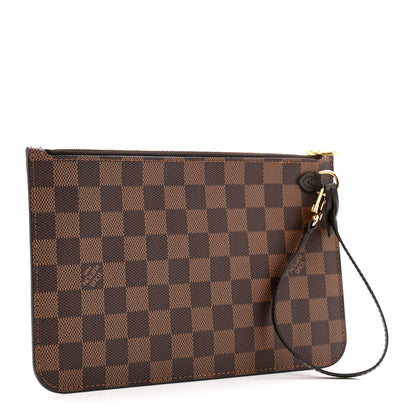 Louis Vuitton Damier Ebene Neverfull MM GM Pochette 3 of 6