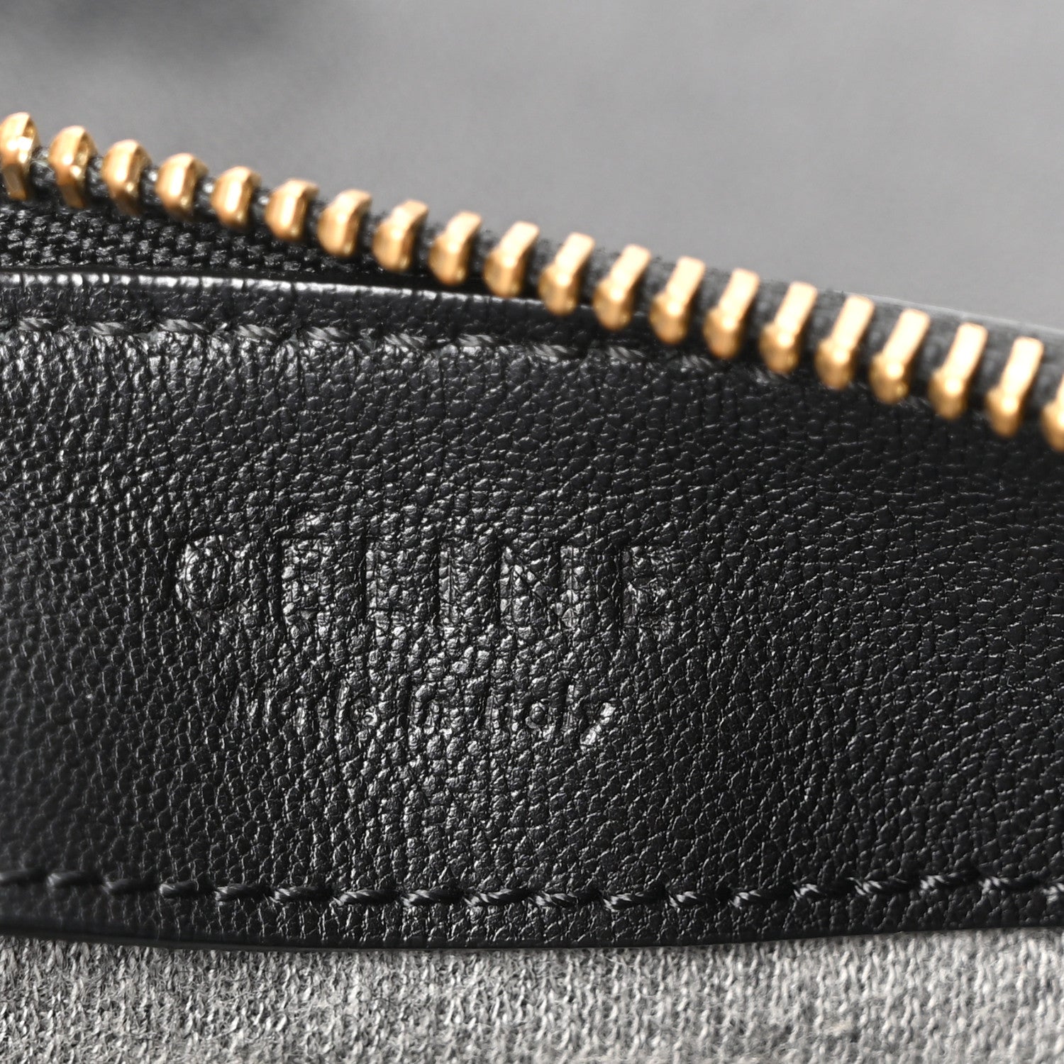 Celine Lambskin Small Trio Crossbody Bag Black 6 of 9