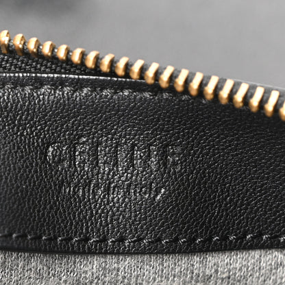 Celine Lambskin Small Trio Crossbody Bag Black 6 of 9