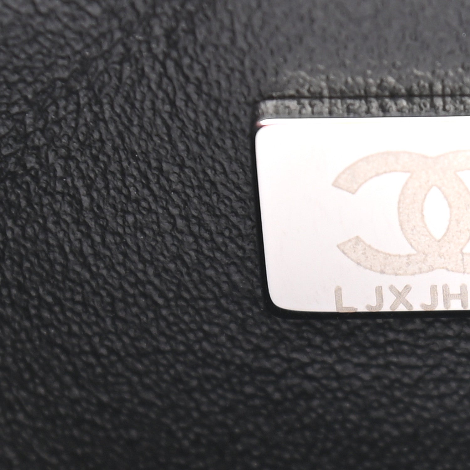 Chanel Lambskin Quilted Mini Square Flap So Black 7 of 9