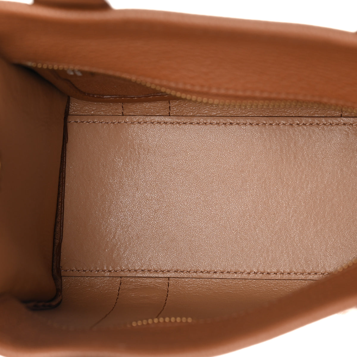 Marc Jacobs Grained Calfskin Small The Tote Bag Argan Oil 4 of 9