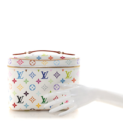 Louis Vuitton LV X TM Monogram Multicolor Nice BB White 2 of 7