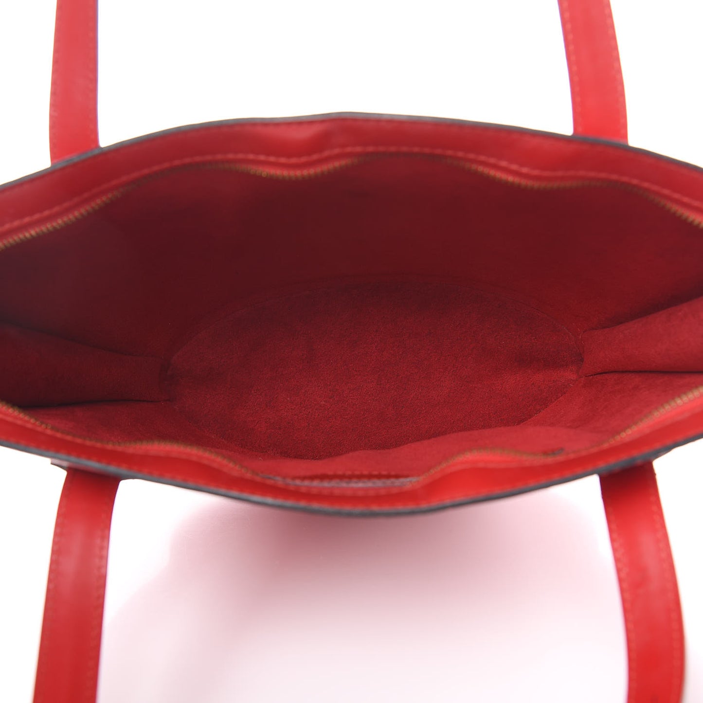 Epi Saint Jacques PM Long Straps Red