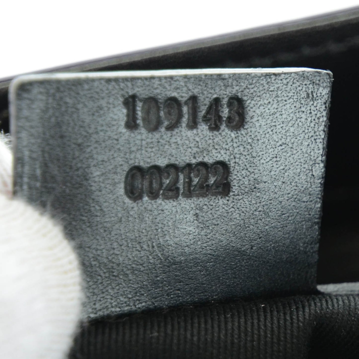 Canvas Monogram Woven Handle Tote Black