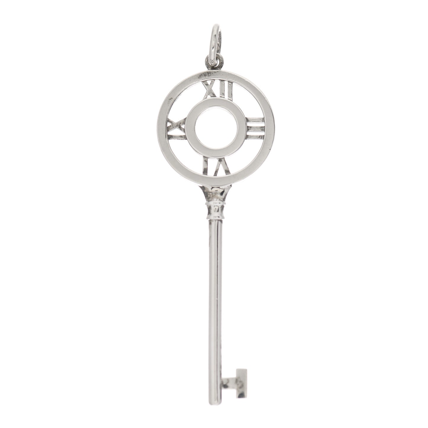 Sterling Silver Atlas Key Pendant