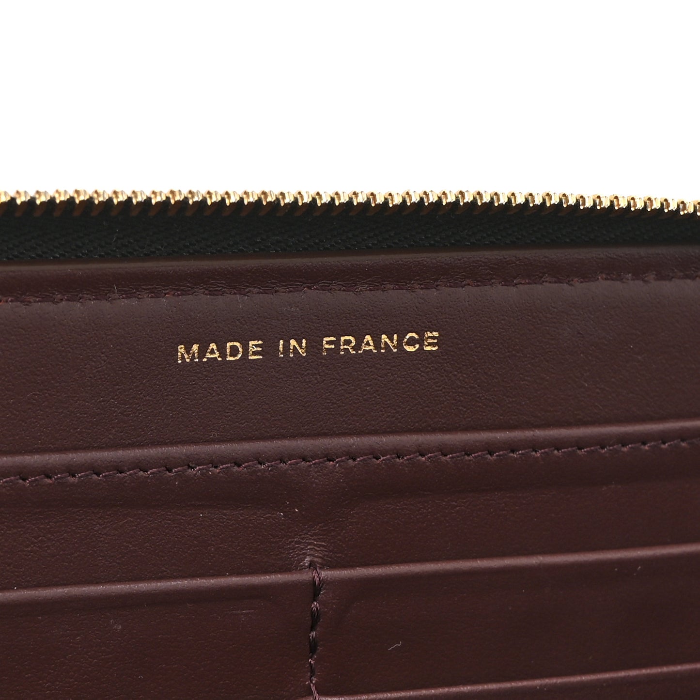 Caviar Quilted Large Gusset Zip Around Wallet Black