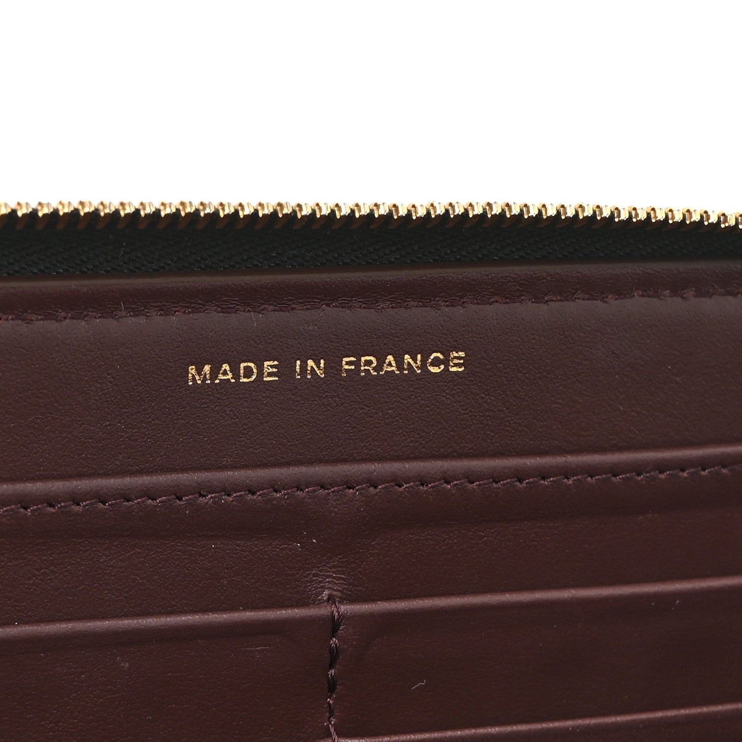 Chanel Caviar Quilted Large Gusset Zip Around Wallet Black 7 of 11