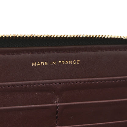Chanel Caviar Quilted Large Gusset Zip Around Wallet Black 7 of 11