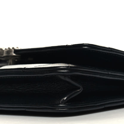 Chanel Lambskin Quilted Chanel 19 Wallet On Chain WOC Black 11 of 12