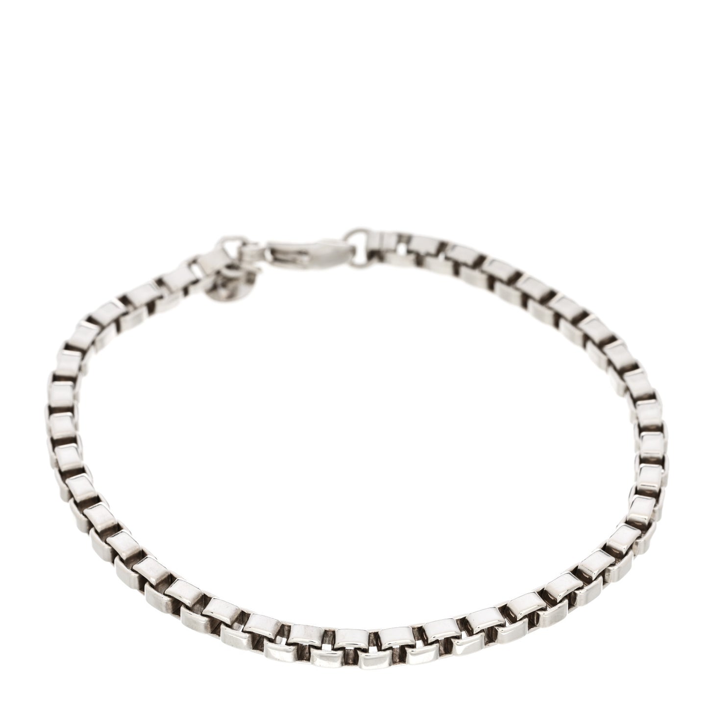 Sterling Silver 4mm Venetian Link Bracelet