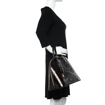 Louis Vuitton Vernis Alma MM Amarante 2 of 11