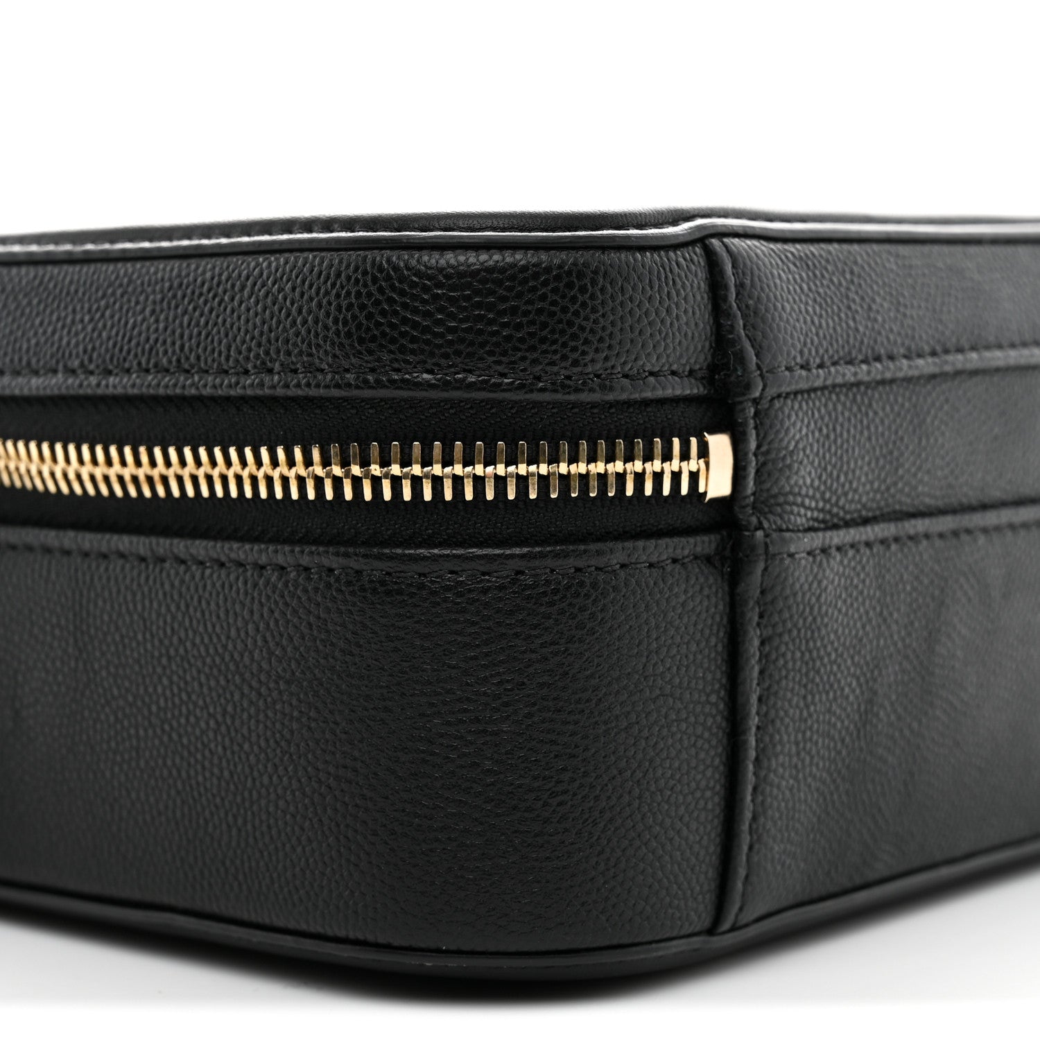 Chanel Caviar Quilted Medium CC Filigree Vanity Case Black 9 of 10