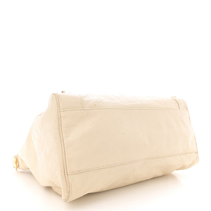 Balenciaga Agneau Giant 12 Gold Hardware Velo Blanc Creme Light Craie 5 of 13
