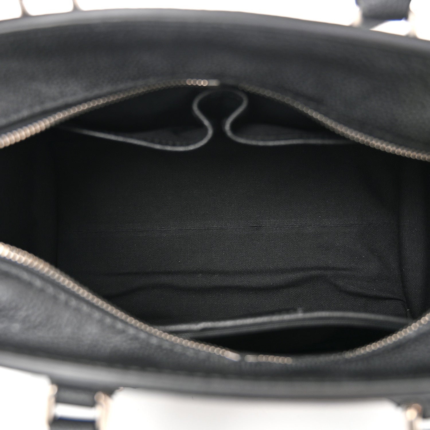 Alexander McQueen Pebbled Calfskin Small Skull Padlock Zip Around Tote Military Green Black 5 of 10