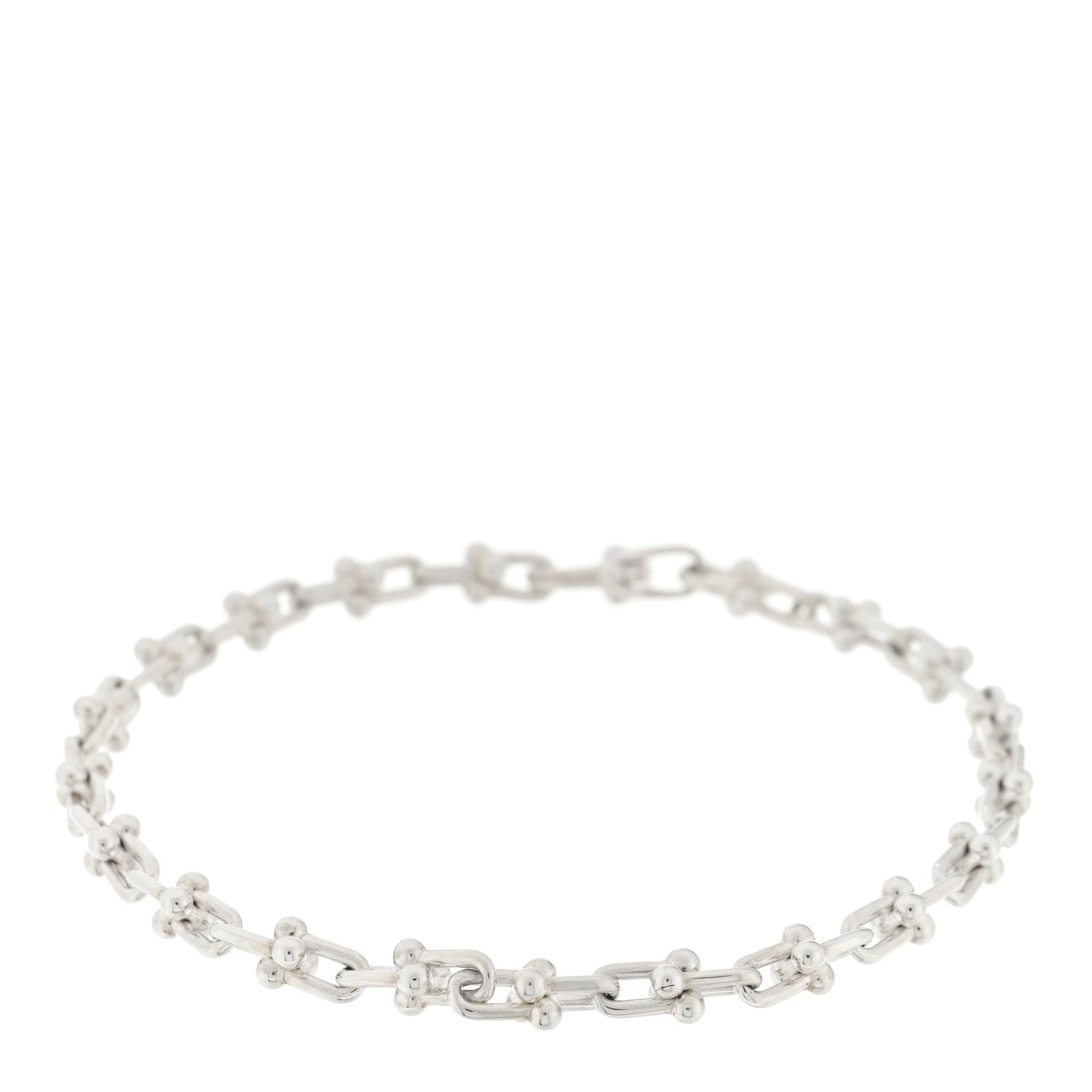 Tiffany Sterling Silver Micro HardWear Link Bracelet 1 of 3
