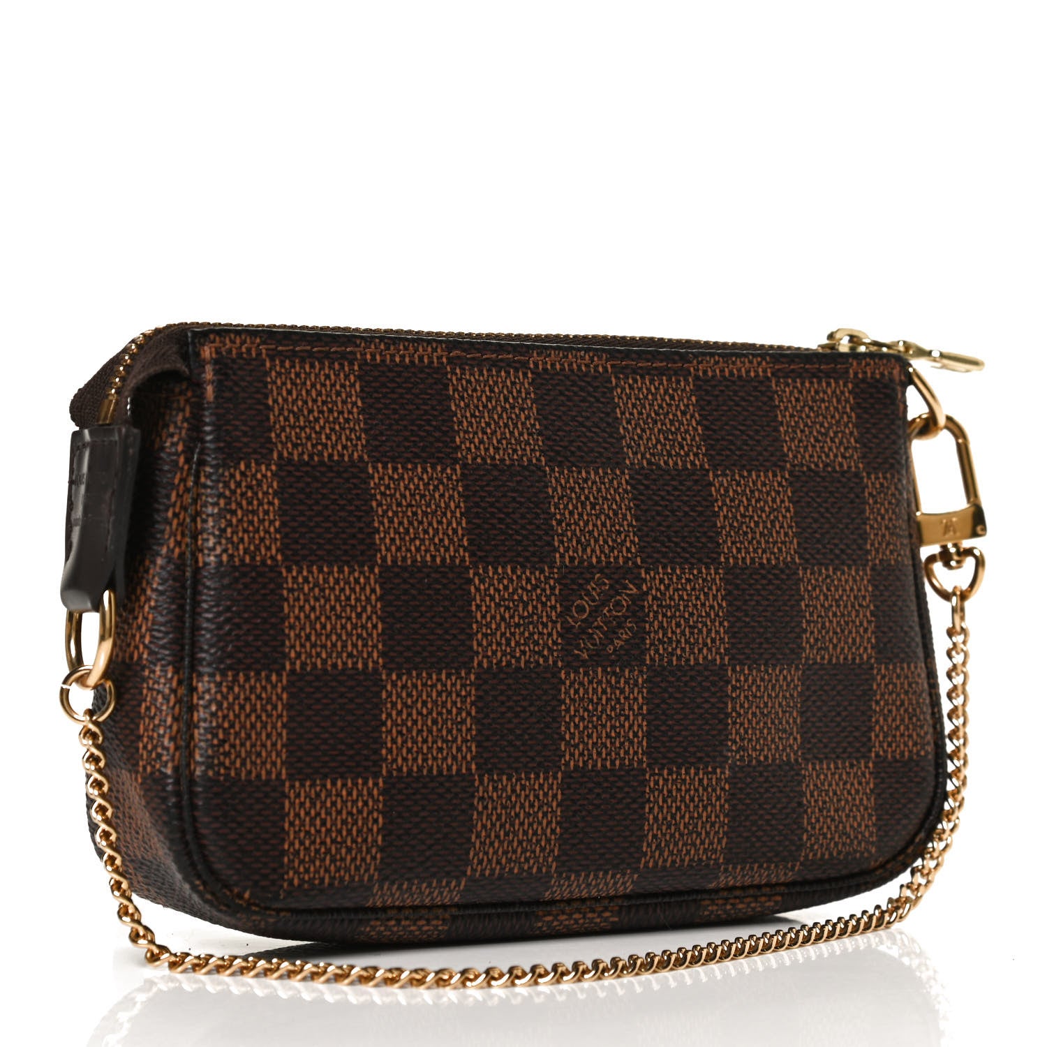 Louis Vuitton Damier Ebene Mini Pochette Accessories 3 of 10