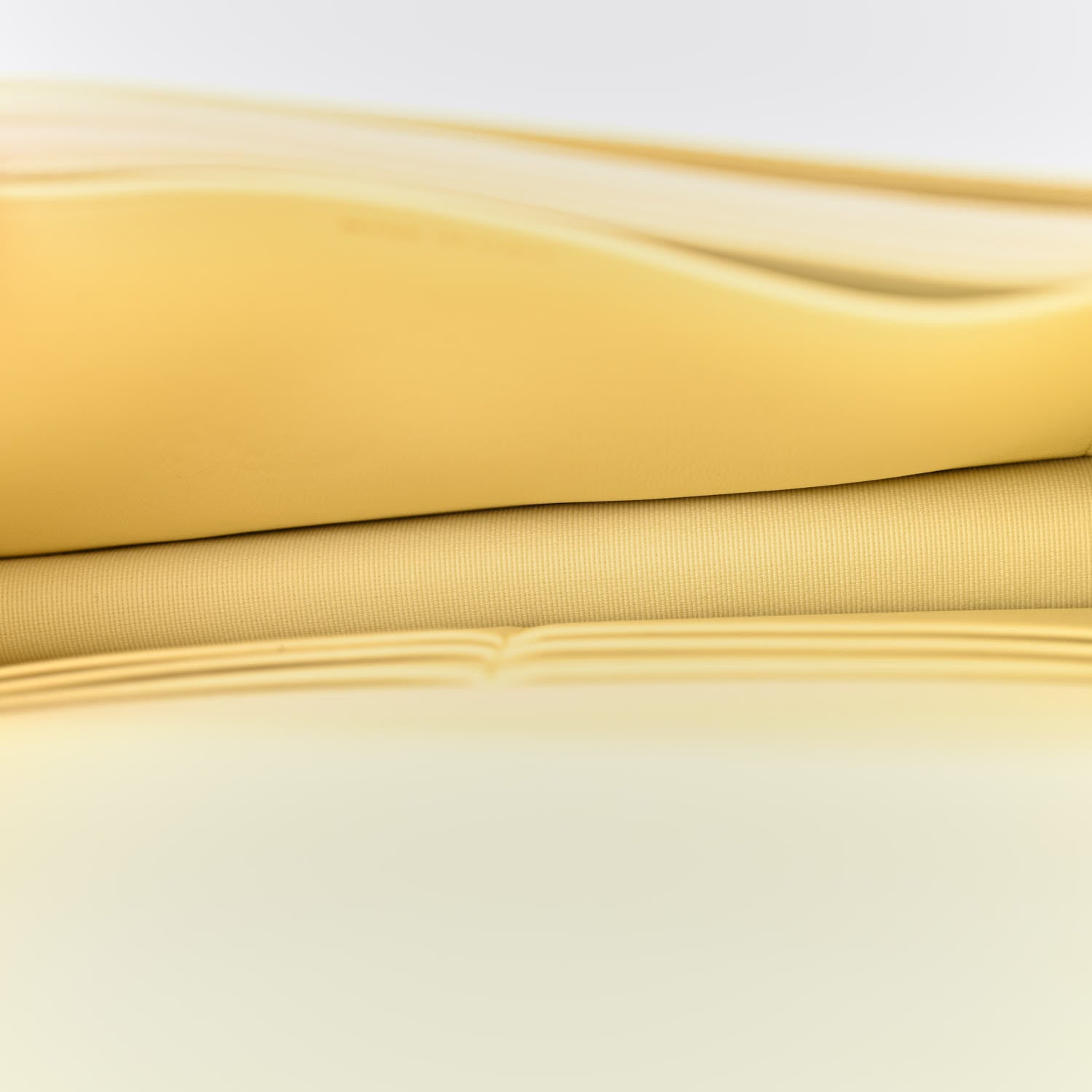 Chanel Lambskin Quilted Sweet Camellia Wallet on Chain WOC Light Yellow 5 of 14