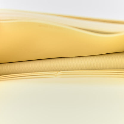 Chanel Lambskin Quilted Sweet Camellia Wallet on Chain WOC Light Yellow 5 of 14